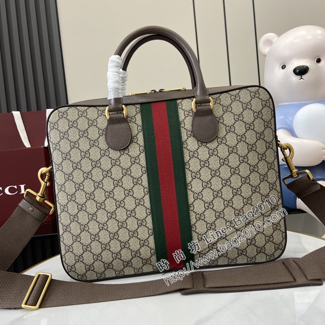 Gucci專櫃古馳最新款男士手提公事包 jh2806型號:  574793